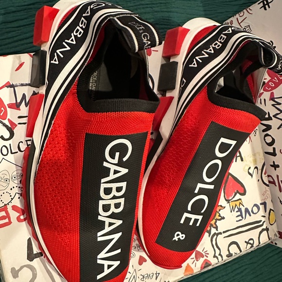 Womens Dolce & Gabbana Sorrento Sneakers - Picture 7 of 8